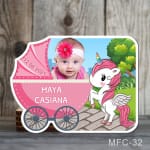 Magneti personalizati carucior unicorn