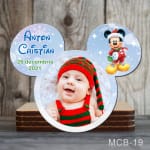magneti personalizati botez mickey mouse craciun