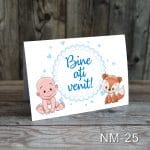 Numere de masa botez - Baietel si vulpe - NM-25 - imagine 2
