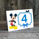 Numere de masa botez - Mickey - NM-56