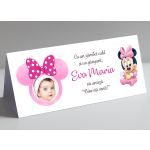 Plic de bani cu poza - Minnie - PBBF-024 - imagine 3