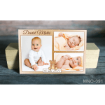 Magnet personalizat botez - ursulet - MNO-091