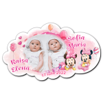 Marturii magnetice norisor gemeni - fetite - Minnie Mouse - MCN-24 - imagine 2