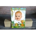Magnet personalizat botez - Jungla - MNV-031