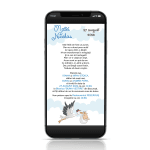 Invitatie digitala botez baieti - IDB-08