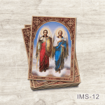 Marturii Iconite Magnetice - 7x5 cm - Sfânții Arhangheli Mihail și Gavriil - IMS-12