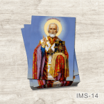 Marturii Iconite Magnetice - 7x5 cm - Sfântul Ierarh Nicolae - IMS-14
