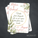 Marturii magneti personalizati nunta - MCRN-07 - imagine 2