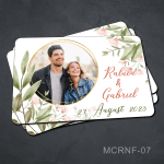 Marturii nunta magnetice cu poza - MCRNF-07