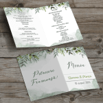 Meniu nunta - Foto Premium - MNP-02 - imagine 2