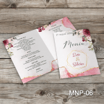 Meniu nunta - Foto Premium - MNP-06