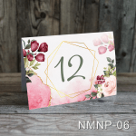 Numere de masa nunta - NMP-06 - imagine 2