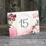 Numere de masa nunta - NMP-06 - imagine 6