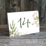 Numere de masa nunta - NMP-07