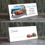 Plic de bani botez - Fulger McQueen - Cars - PBB-039
