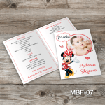 Meniu Botez - Minnie Mouse - MBF-07