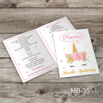 Meniu Botez - Unicorn - MB-35