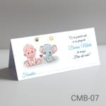 Plic de bani botez baieti – Elefant – CMB-07