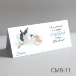 Plic de bani botez baieti – Barza – CMB-11