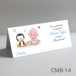 Plic de bani botez baieti – Pinguin – CMB-14