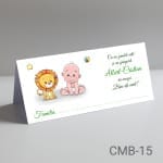 Plic de bani botez baieti – Leu – CMB-15