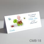 Plic de bani botez baieti – Broasca Testoasa – CMB-18