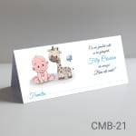 Plic de bani botez baieti – Girafa – CMB-21