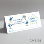 Plic de bani botez baieti – Strumfi – CMB-26