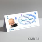 Plic de bani botez baieti – Baby Boss – CMB-34