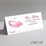 Plic de bani botez fete – Lebada – CMF-28