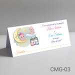 Plic de bani botez gemeni – Unicorni – CMG-03