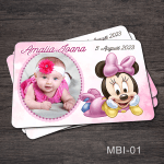 Magnet ieftin botez - Minnie Mouse - MBI-01