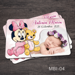 Magnet ieftin botez - Minnie Mouse - MBI-04