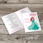 Meniu Botez - Ariel, Mica Sirena - MB-65