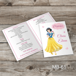 Meniu Botez - Alba ca Zapada - MB-61