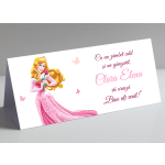Plic de bani botez - Printesa Aurora - PBB-063 - imagine 3