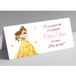 Plic de bani botez - Printesa Belle - PBB-064 - imagine 3