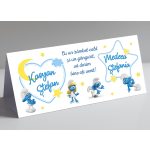 Plic de bani - gemeni - Strumfi - PBB-068 - imagine 3