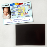 Magnet buletin - baietel - MBB-20 - imagine 2