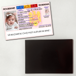 Magnet buletin - fetita - MBB-02 - imagine 2