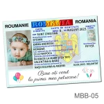 Magnet buletin - fetita - MBB-05