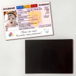 Magnet buletin - fetita - MBB-06 - imagine 2