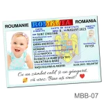 Magnet buletin - fetita - MBB-07