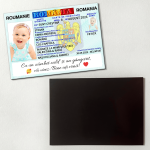 Magnet buletin - fetita - MBB-07 - imagine 2