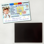 Magnet buletin - fetita - MBB-08 - imagine 2