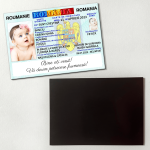 Magnet buletin - fetita - MBB-11 - imagine 2