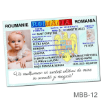 Magnet buletin - fetita - MBB-12