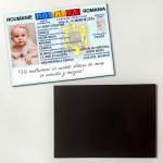 Magnet buletin - fetita - MBB-12 - imagine 2