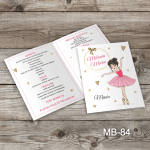 Meniu Botez - Balerina - MB-84
