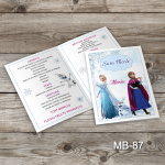 Meniu Botez - Frozen - Elsa - MB-87